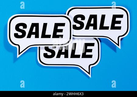 Stuttgart, Germany - January 16, 2024: Sale Offer When Shopping In Balloons Communication Business Concept In Stuttgart, Germany. Stock Photo
