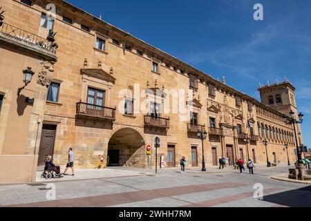 Palacio de los condes de GÃ³mara Stock Photo