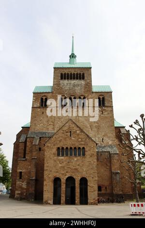 Minden Cathedral of St. Peter and Gorgonius Stock Photo