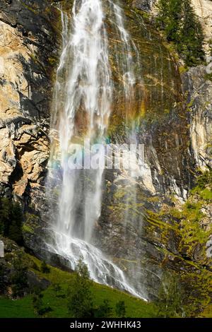 Fallbach waterfall in Carinthia Stock Photo