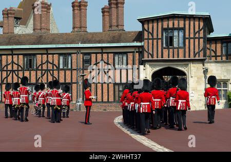 Windsor, Berkshire, UK. 26th July, 2012. The Changing the Guard at Windsor Castle, Berkshire. Credit: Maureen McLean/Alamy Stock Photo