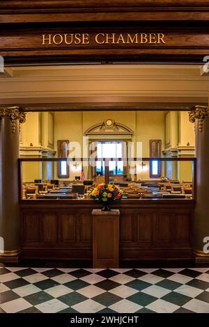 The center of administration in Cheyenne, Wyoming Stock Photo