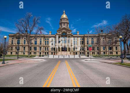 The center of administration in Cheyenne, Wyoming Stock Photo