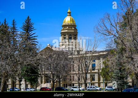 The center of administration in Cheyenne, Wyoming Stock Photo