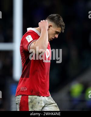 Wales' Dafydd Jenkins after the Guinness Men's Six Nations match at the