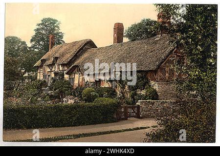 vintage photochrom prints of various landmarks and locations throught England Stock Photo