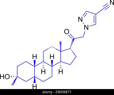 Structure of Adenosine monophosphate .Vector illustration. Stock Vector