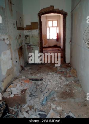 Revitalization of the interior of a  building Stock Photo