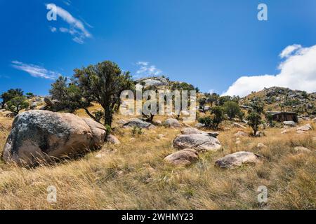 Andringitra national park,mountain landscape, Madagascar wilderness landscape Stock Photo