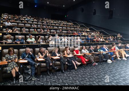 Miami, United States Of America. 10th Feb, 2024. MIAMI, FL-FEB 10: Atmosphere during the IAFFM 6th Edition award ceremony on February 10, 2024 in Miami, Florida. (Photo by Alberto E. Tamargo/Sipa USA) Credit: Sipa USA/Alamy Live News Stock Photo