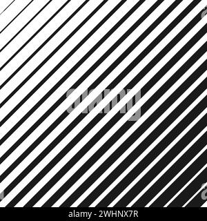 Half tone line pattern. Faded halftone black lines. Fading gradient background. Diagonal abstract geometric texture with parallel stripes. Gradient Stock Vector