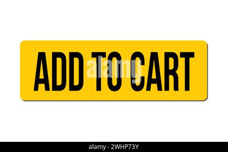 button for a site. Add to cart icon. Shopping Cart icon. Stock Vector