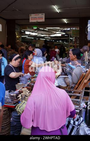 February 8, 2024. Solo, Central Java, Indonesia. The atmosphere of ...