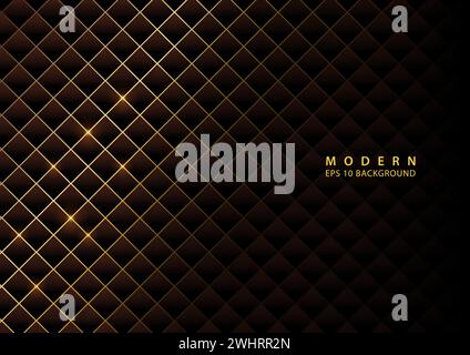 Abstract hexagonal shapes background, vector illustration Stock Vector