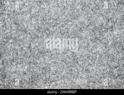 Gray natural felt as background Stock Photo