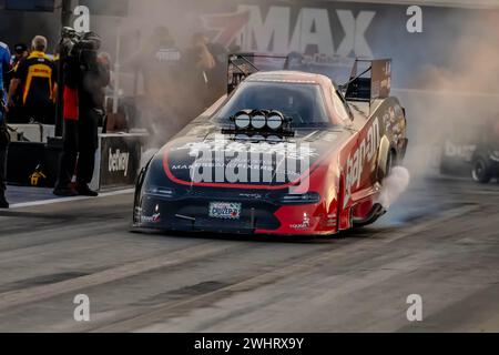 NHRA Funny Car Series: September 22 Betway Carolina Nationals Stock Photo