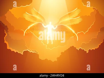Saint Raphael Archangel Stock Vector Image & Art - Alamy