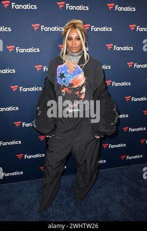 Las Vegas, USA. 10th Feb, 2024. Ciara attends Michael Rubin's Fanatics Super Bowl party at the Marquee Nightclub at The Cosmopolitan of Las Vegas on February 10, 2024 in Las Vegas, Nevada. Photo: C Flanigan/imageSPACE Credit: Imagespace/Alamy Live News Stock Photo