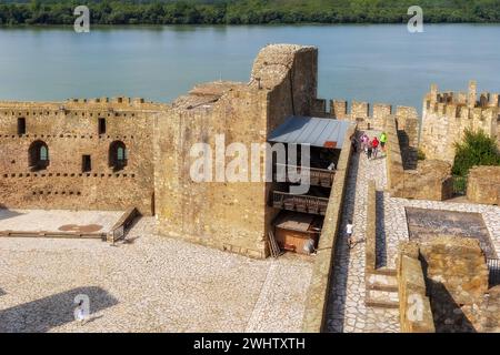 Smederevo, Serbia fortress is a medieval fortified city Stock Photo