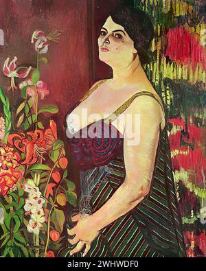 Suzanne Valadon - Portrait de madame Coquiot Stock Photo