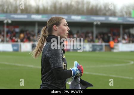 Mary Earps Southampton FC Women v Manchester United Women Adobe Women's FA Cup at Silverlake Stadium Stock Photo