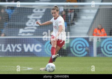 Ella Toone of Man Utd women Southampton FC Women v Manchester United Women Adobe Women's FA Cup at Silverlake Stadium Stock Photo