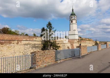 Sahat clock Tower, Kalemegdan, Belgrade, Serbia Stock Photo