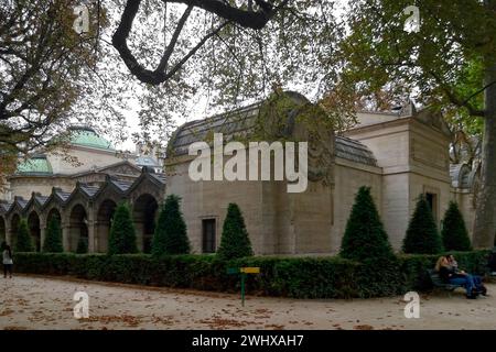 Paris, France - September 08 2017: The Chapelle expiatoire is a chapel located in the 8th arrondissement of Paris, France. This chapel is dedicated to Stock Photo