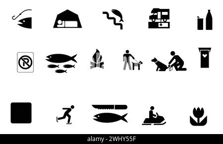 Social and business icon design Stock Vector