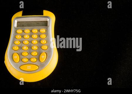 Close-up of calculator Stock Photo