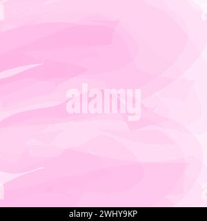 Watercolor background texture of abstract translucent spots in trendy soft pink. Backdrop concept. Isolate. EPS. Vector for wrapping, wallpaper or web, poster, banner, brochure, greeting or cards, tag Stock Vector