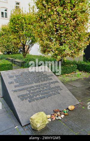 Former synagogue Frankfurt/M, Friedberger Anlage Stock Photo