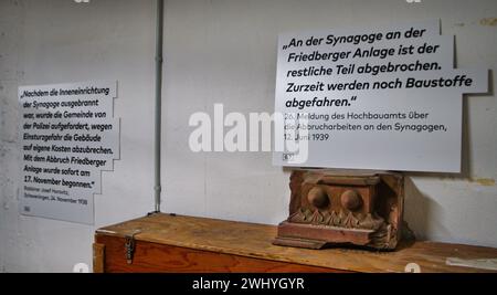 Former synagogue Frankfurt/M, Friedberger Anlage Stock Photo