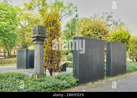 Former synagogue Frankfurt/M, Friedberger Anlage Stock Photo