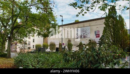 Former synagogue Frankfurt/M, Friedberger Anlage Stock Photo