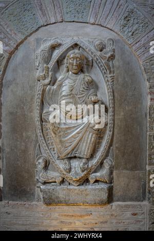 Christ, Romanesque iconography Stock Photo - Alamy