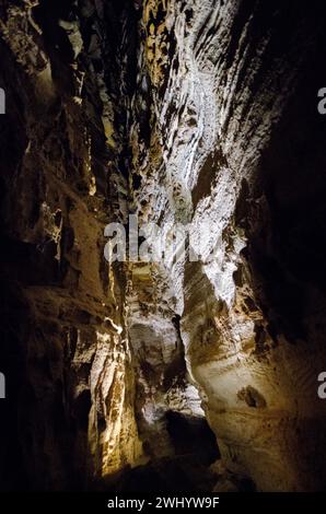 Inside Wind Cave National Park in South Dakota, USA Stock Photo