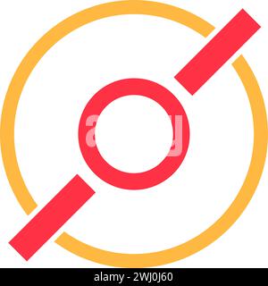 Switch Power icon. Definitive snap of analog switch, abstract techno element for modern and retro technological design. Simple color vector pictogram Stock Vector