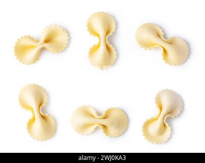 Dried italian pasta Farfalle Stock Photo