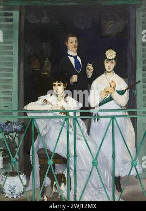 Manet - Le Balcon Stock Photo