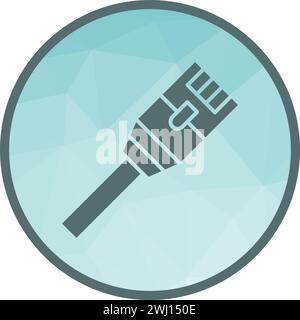 Internet Cable icon vector image. Stock Vector