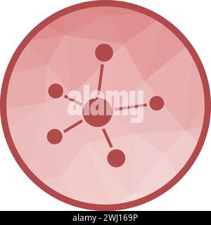 Networks icon vector image. Stock Vector