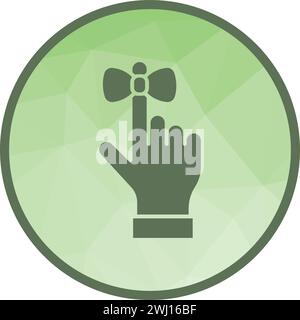 Reminder Ribbon icon vector image. Stock Vector