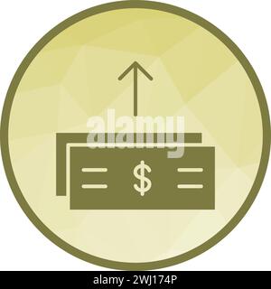 Send Money icon vector image. Stock Vector