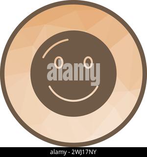 Slightly Smiling Face icon vector image Stock Vector Image & Art - Alamy