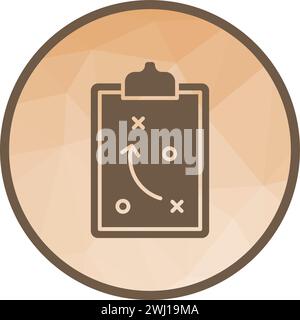 Strategy icon vector image. Stock Vector