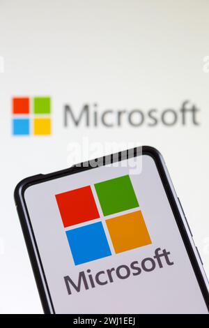 Microsoft, Logo, Computer, PC, Software, Büro, Bürogebäude ...