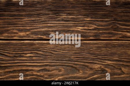 Brown wood texture. Background old panels Stock Photo