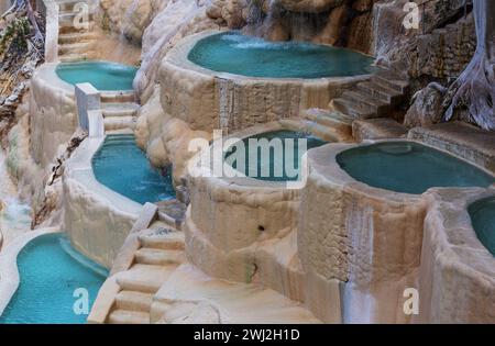 The Grutas of Tolantongo are a national park with hot springs, in the Mezquital Valley, State of Hidalgo in Mexico Stock Photo