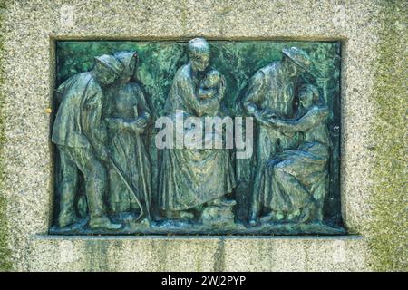 Johann Peter Hebel monument in LÃ¶rrach Stock Photo